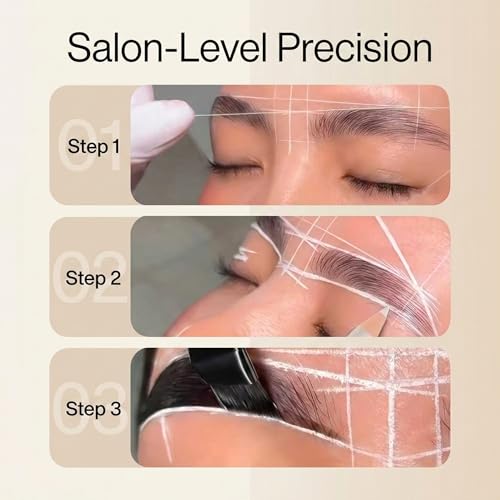 Eyebrow Mapping Kit with 30m String, Pencil & Brush