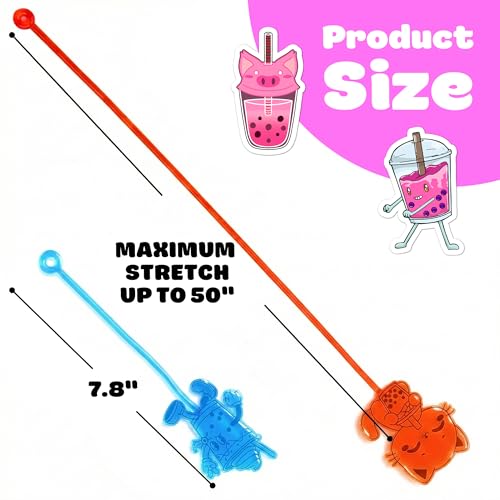 48pc Boba Party Favors Set - Stick Hands & Temporary Tattoos