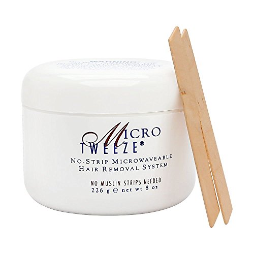No-Strip Microwaveable Hair Removal Wax Kit, Stripless Waxing System for Face and Body, Smooth and Long-Lasting Results, Ideal for All Skin Types