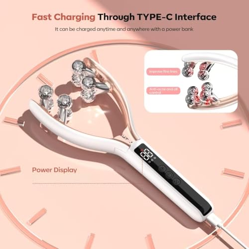 Doge&Vollar Facial Massager Rechargeable Face Roller