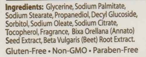 CLEARLY NATURAL BAR SOAP,GLYCERINE,VIT E, 4 OZ, 6 pack