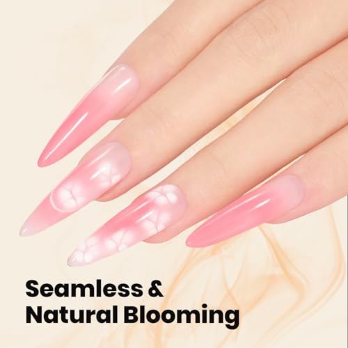 Beetles Blooming Gel for Nails D-Clear-1 Instant Floral & Watercolor Effects