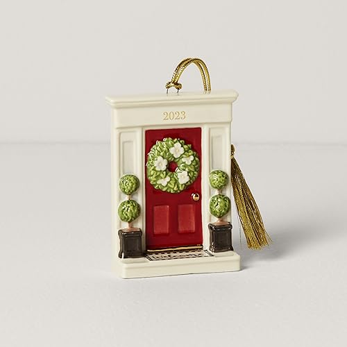 Lenox 894441 2023 Our New Home Front Door Ornament