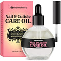 CharmCherry Cuticle Oil - Nail Growth & Strength, 2.5 fl oz