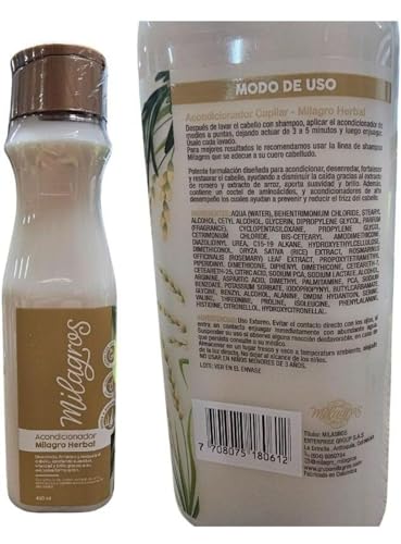 Milagro Herbal Hair Care Kit - Shampoo, Conditioner & Toner