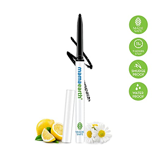 Mamaearth Charcoal Black Kajal with Vitamin C & Chamomile 0.35g