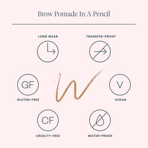 Wonderskin Eyebrow Pencil & Pomade - Natural & Long-Lasting Brow Tool