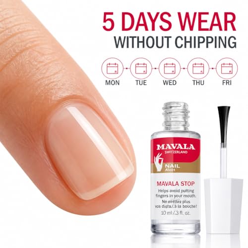 Mavala Stop Anti-Nail Biting & Thumb Sucking Deterrent Polish - 0.3 fl oz