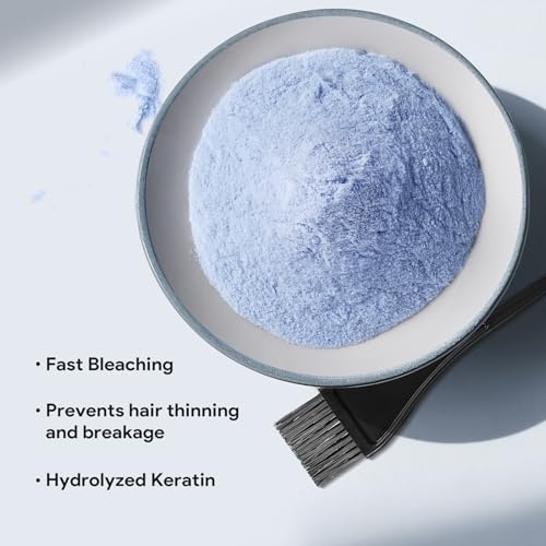 Blue Lightning Hair Bleach Powder - Lifts 8 Levels, 45g