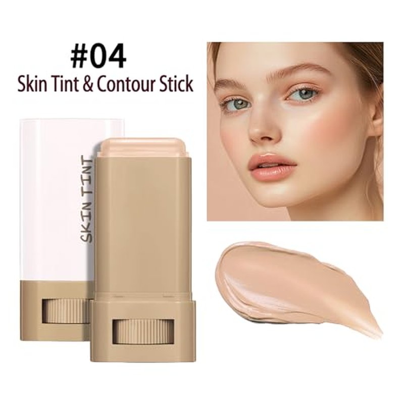 Hydrating Serum Skin Tint & Contour Stick - Buildable Foundation