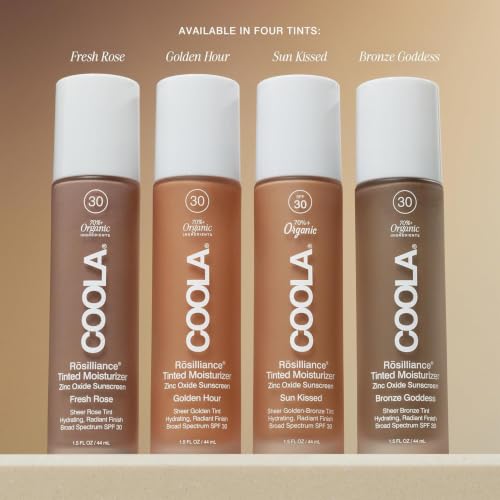 COOLA Rosilliance Tinted Moisturizer SPF 30, 1.5 FL Oz
