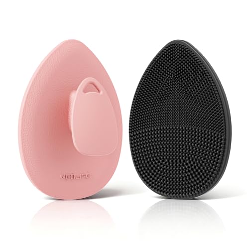 Silicone Face Scrubber Brush - Gentle Exfoliating Cleanser