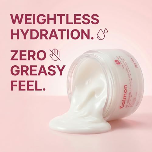 PDRN Gel Cream Moisturizer 3.52oz Lightweight Korean Face Cream with Hyaluronic Acid & Niacinamide, Non-Sticky Fast-Absorbing for Oily & Combination Skin, Layering Friendly
