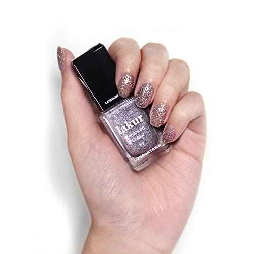 LONDONTOWN I Do! Bridal Set - 21+ Free Vegan Cruelty-Free Nail Polish Wedding Collection, Shimmery Romantic Red Pink Colors, 6-Pc 0.40fl oz