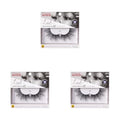 KISS Lash Couture Triple Push Up XL Collection False Eyelashes, 3D Volume in Extra Long Length with Triple Design Technology, Cruelty-Free and Reusable, Style 'Slip', 1 Pair Fake Eyelashes (Pack of 3)