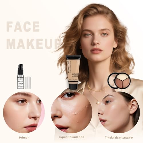 Makeup Kit for Teens & Women - Full Set with Foundation & Eyeshadow