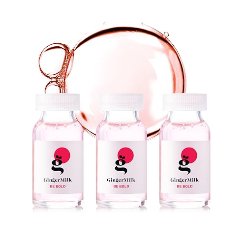 Ginger Milk Hair Repair Ampoule - Deep Hydration Treatment (3 Pack)