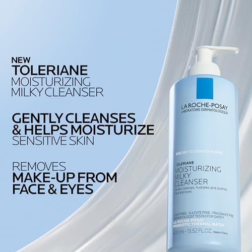 La Roche-Posay Toleriane Moisturizing Milky Cleanser for Sensitive Skin - 13.5oz