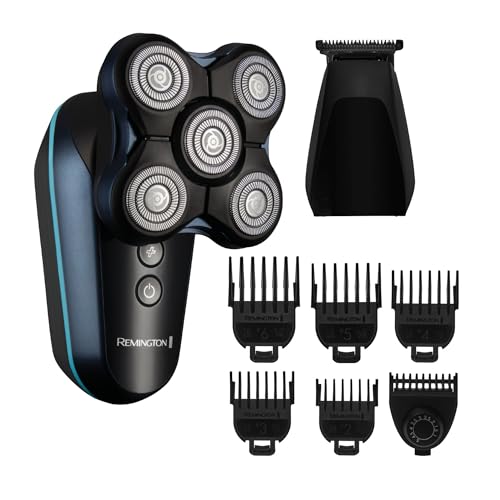 Remington Balder Head & Beard Rotary Shaver, 5 Flex Blades