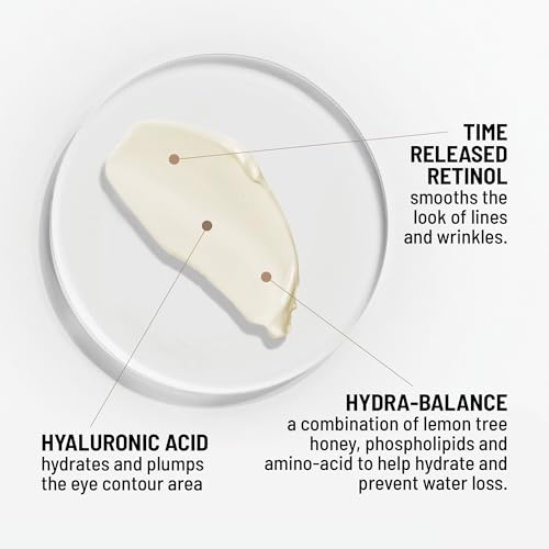 Dr. Brandt Bright This Way 24/7 Retinol Eye Cream - Smooths the Look of Fine Lines & Wrinkles, Illuminates & Moisturizes the Eye Area - 0.5 oz