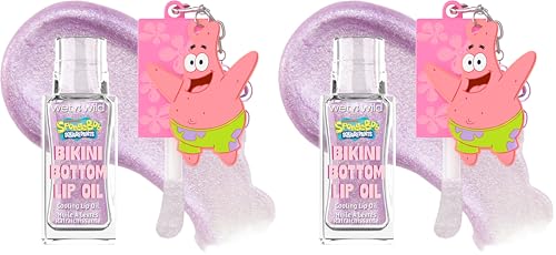 wet n wild SpongeBob Cooling Lip Oil - Pack of 2