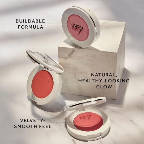 No7 Matte Powder Blush in Honey - 3g