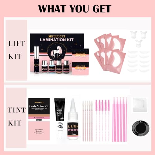 Lash Lift and Brow Lamination Kit - Professional Results at Home