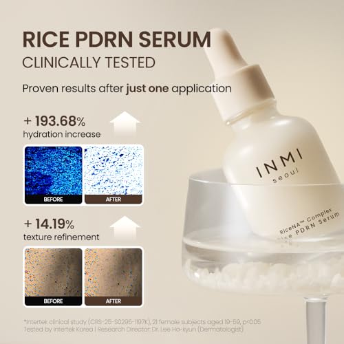 Rice PDRN Serum with Hyaluronic Acid - Vegan Hydration