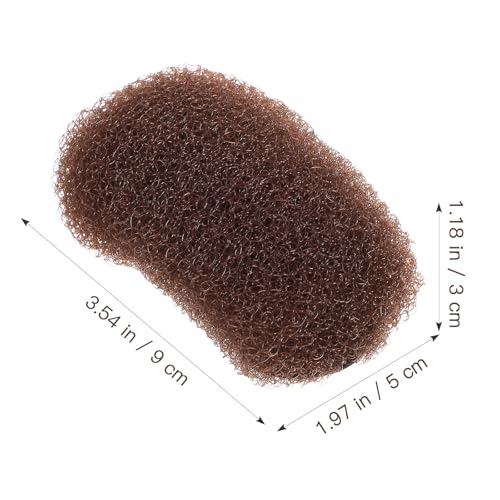 3pc Volume Bump Hair Sponge Inserts & Clips Set