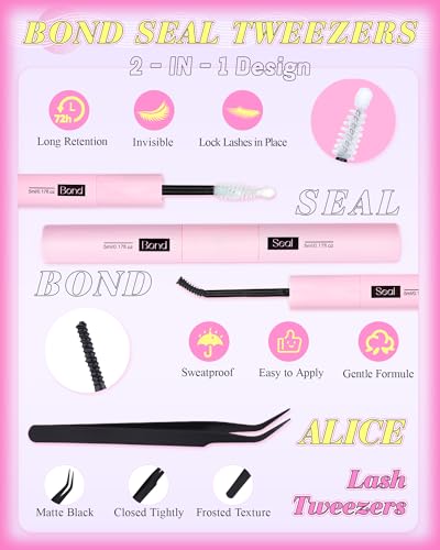 ALICE Manga Lash Clusters Kit 5-14mm Wispy Extensions