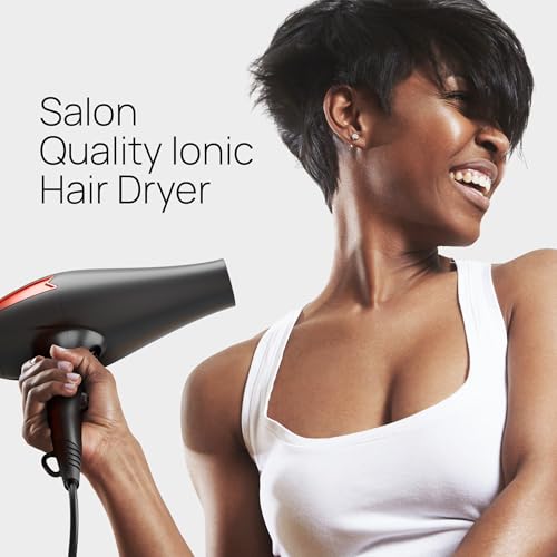 TREZORO 2000W Ionic Hair Dryer with Ceramic Tourmaline Technology