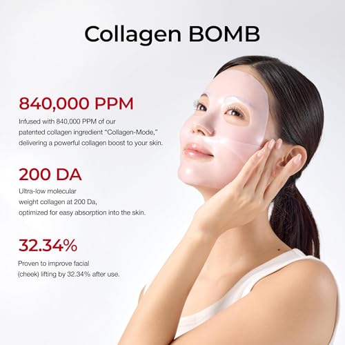 Candorlov CDL Collagen Duo Mask & Cream Set - 10 Sheets + Cream (Face Mask Pack of 2)