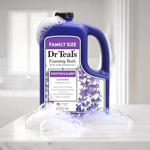Dr Teal's Lavender Foaming Bath with Epsom Salt 62.5 fl oz