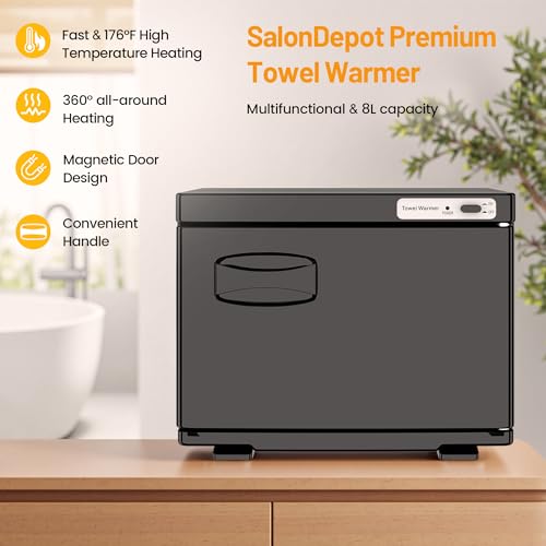 SalonDepot 8L Hot Towel Warmer for Spa & Salon