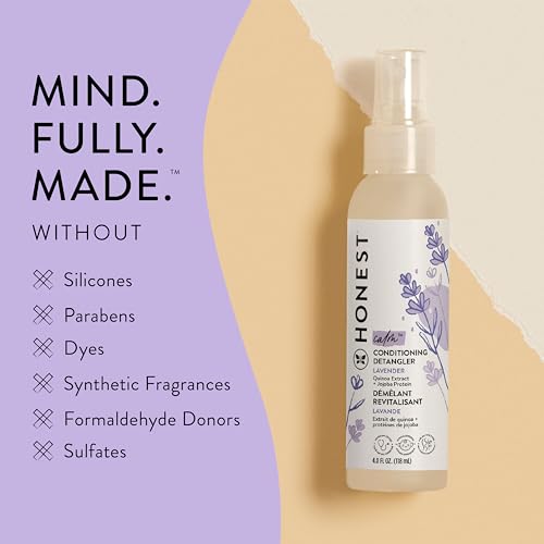 The Honest Company Hair Detangler Lavender Calm 4 fl oz