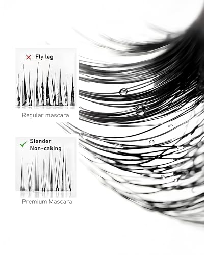 Waterproof Mascara - 3D Curling Volume & Length, Black