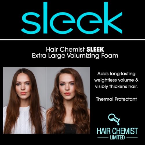 Hair Chemist SLEEK Volumizing Foam 8 oz - Volume & Heat Protection