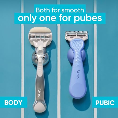 Women's Intimate Grooming Razor with 3 Refills - Anti-Irritation
