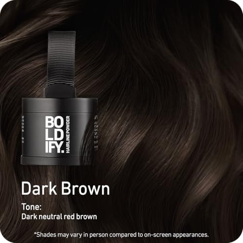Boldify Hair Root Touch Up Powder Dark Brown 4g