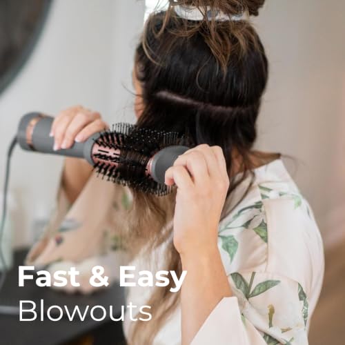 Hairitage Volumizing Blow Dry Brush & Dryer - Ceramic Tourmaline