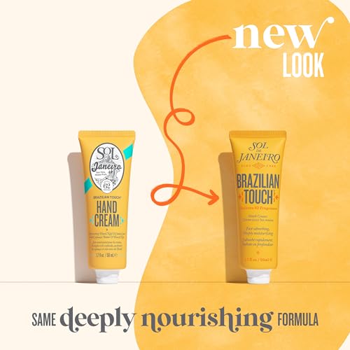 Sol de Janeiro Brazilian Touch Hand Cream + Brazilian Kiss Cupuacu Lip Butter Travel Size Duo, Amazon Exclusive
