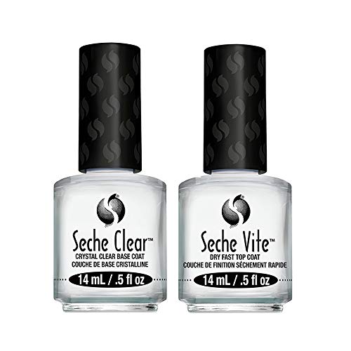 Seche Clear Base Coat & Seche Vite Fast Dry Top Coat Duo Set