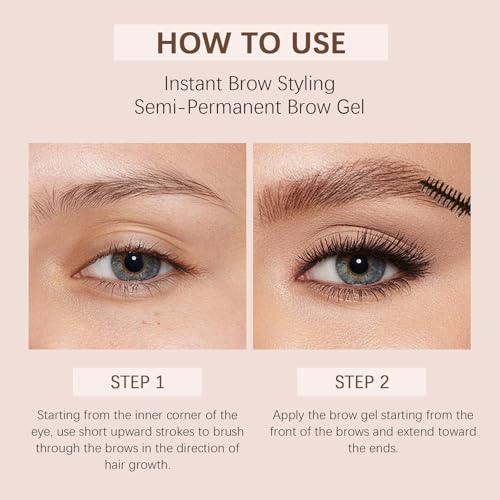 Maksure Brow Gel Waterproof - 16hr Hold, Smudge-Proof