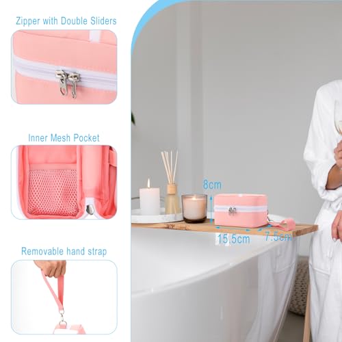 Beautyflier Travel Carrying Bag Compatible with Clarisonic Mia 2 Cleansing System, Portable Storage Bag for Clarisonic Mia 2 and Accessories with Hanging Strap, Protective Bag Only