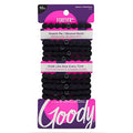 10 Pack Black Hair Elastics - Damage-Free, 3X Stronger, All Hair Types