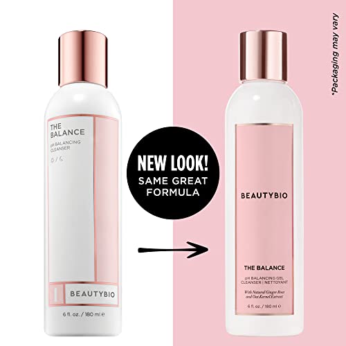 BeautyBio The Balance pH Balancing Facial Gel Cleanser With Natural Ginger Root & Oat Kernal Extract