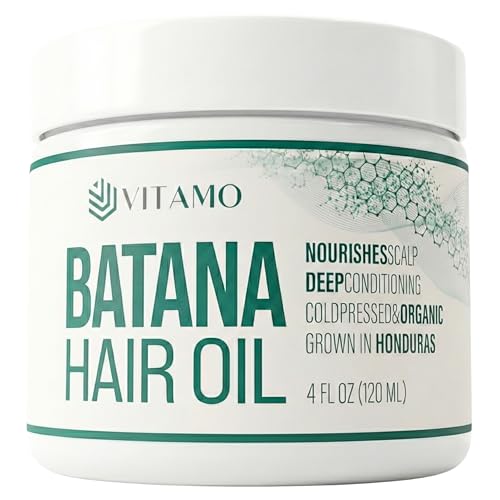 Vitamo Organic Batana Hair Growth Oil - Cold Pressed for Men & Women