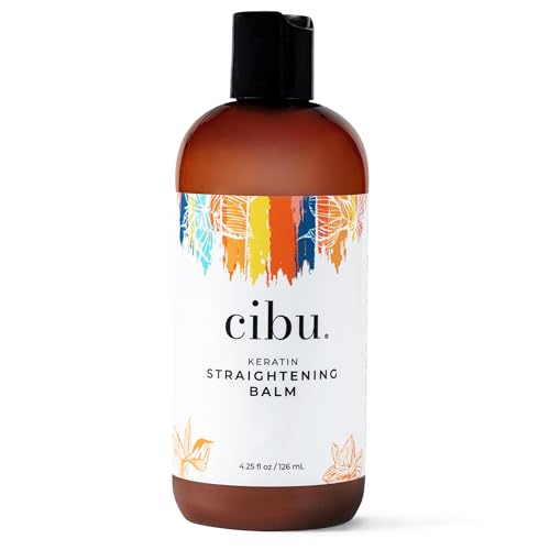 CIBU Keratin Straightening Balm Heat Protectant 4.25 oz