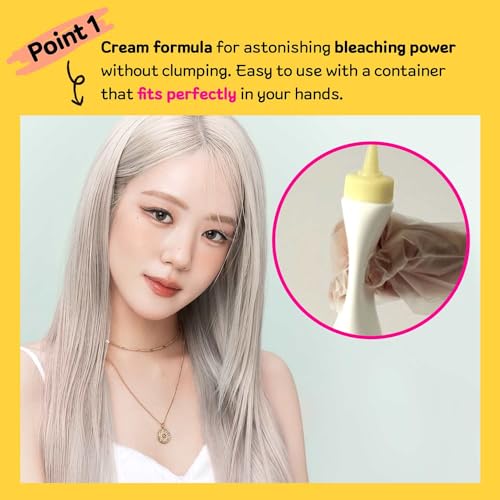 eZn Super Rich Cream Hair Bleach Kit with Toner Shampoo
