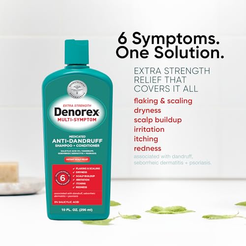 Denorex Extra Strength Dandruff Shampoo & Conditioner, 10 oz